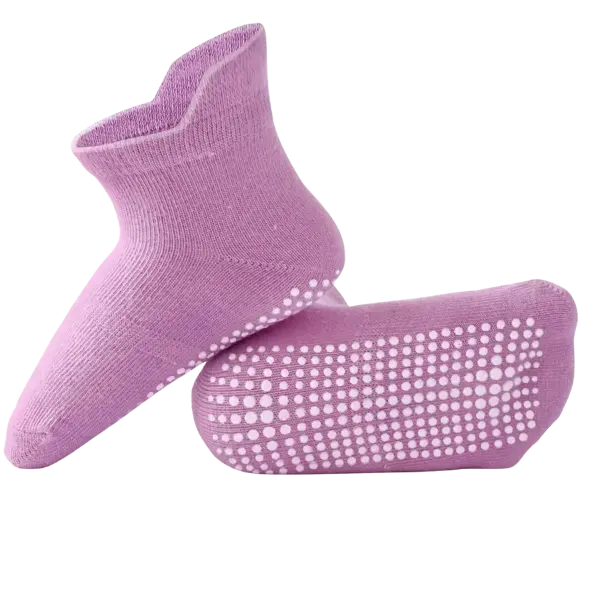 UltraGrip Pink Toddler Socks - Anti-Slip Socks for Enhanced Safety and Comfort for Young Children