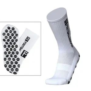 1Pair High Quality Knee High Socks Anti-Slip Mid Calf Wicking Soccer Sock Comfortable Sports Socks Basketball Grip Socks Football BasketBall Tennis Running Non-slip Socks