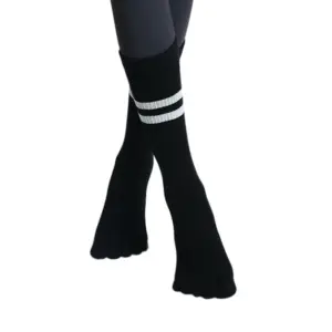 Long Yoga Grip Socks Fitness Anti-slip Cotton Pilates Ladies Dance Ballet Socks Warm Gym Sports Socks