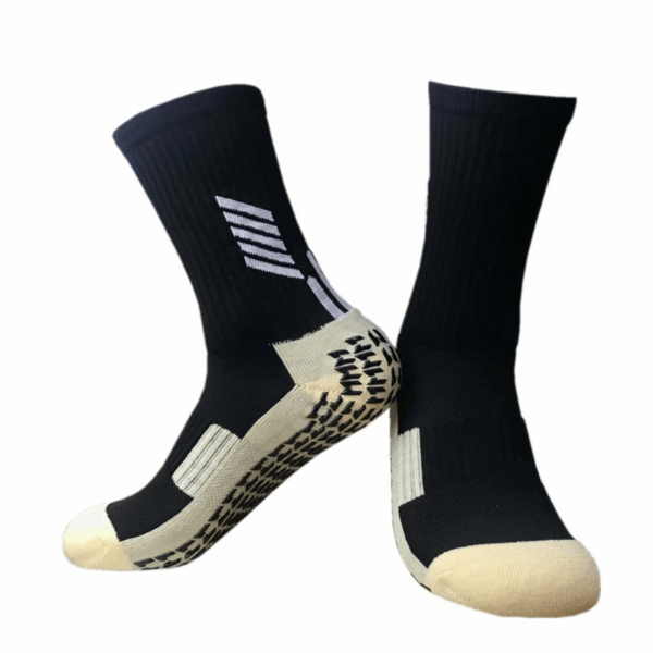 Unisex Pro Grip Compression Socks – 3 or 6 Pairs – Non-Slip, High-Cut Sports Socks for Football, Basketball & Gym - Image 3