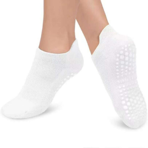 6 Pairs Women’s Low-Cut Grip Yoga Socks – Non-Slip, Breathable Cotton for Pilates, Barre & At-Home Fitness – Free Shipping - Image 5