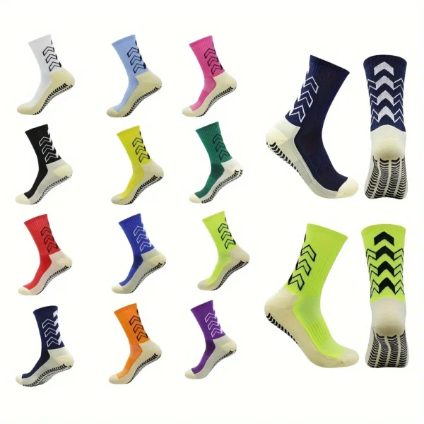 6-Pack Anti-Slip Athletic Grip Socks for Men & Women – Ultra Grip Performance | Free Shipping Included - Image 7