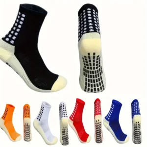 5 or 6-Pack Anti-Slip Sports Grip Socks for Men & Women | Free Shipping | High-Performance Athletic Wear