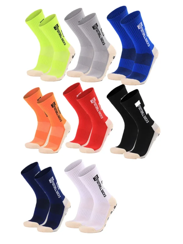 4-Pack Anti-Slip Football Grip Socks for Men & Women | Free Shipping | Athletic Performance Socks - Image 4