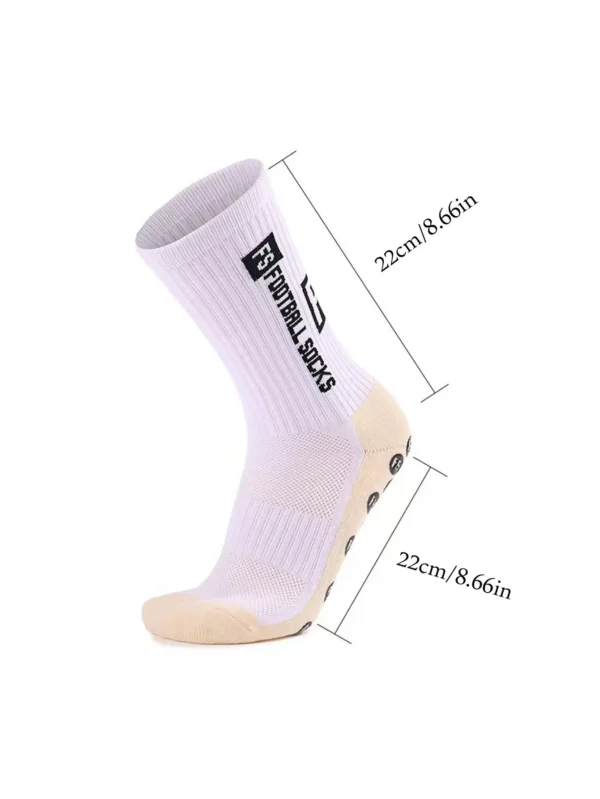 4-Pack Anti-Slip Football Grip Socks for Men & Women | Free Shipping | Athletic Performance Socks - Image 3