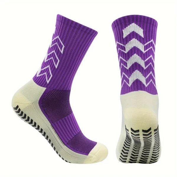 6-Pack Anti-Slip Athletic Grip Socks for Men & Women – Ultra Grip Performance | Free Shipping Included - Image 4