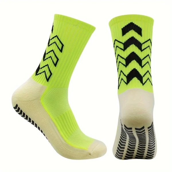 6-Pack Anti-Slip Athletic Grip Socks for Men & Women – Ultra Grip Performance | Free Shipping Included - Image 3