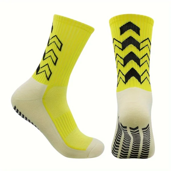 6-Pack Anti-Slip Athletic Grip Socks for Men & Women – Ultra Grip Performance | Free Shipping Included - Image 5