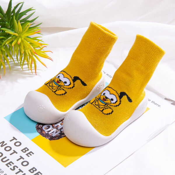 Non-Slip Baby Sock Shoes with Silicone Sole – Soft, Indoor Safe Grip - Image 10