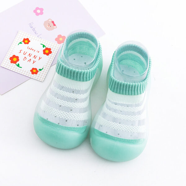 Silicone Sole Baby Sock Shoes – Breathable Ice Silk & Anti-Slip Indoor Fit - Image 8