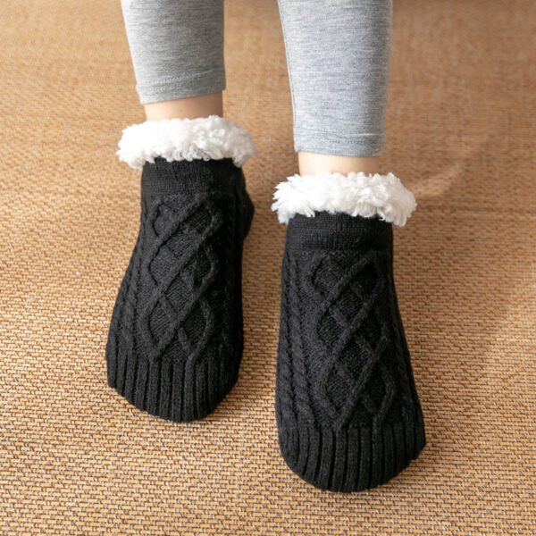 Unisex Thermal Non-Slip Slipper Socks for Adults – Soft, Warm & Safe – Multiple Colors - Image 10