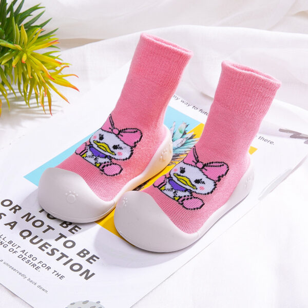 Non-Slip Baby Sock Shoes with Silicone Sole – Soft, Indoor Safe Grip - Image 7