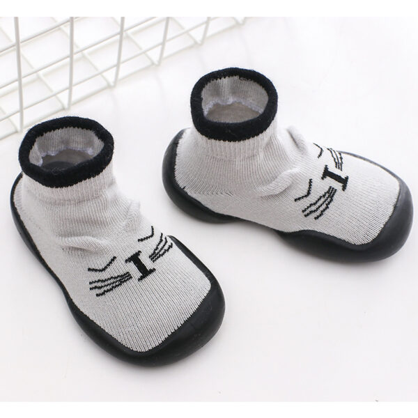 Toddler Silicone Sole Sock Shoes – Anti-Slip & Breathable Indoor Footwear - Image 4