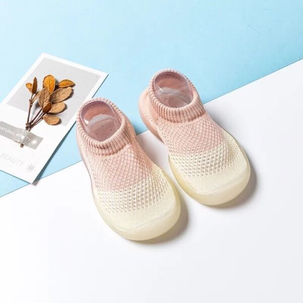 Breathable Mesh Baby Sock Shoes with Silicone Sole – Non-Slip & Lightweight - Image 7