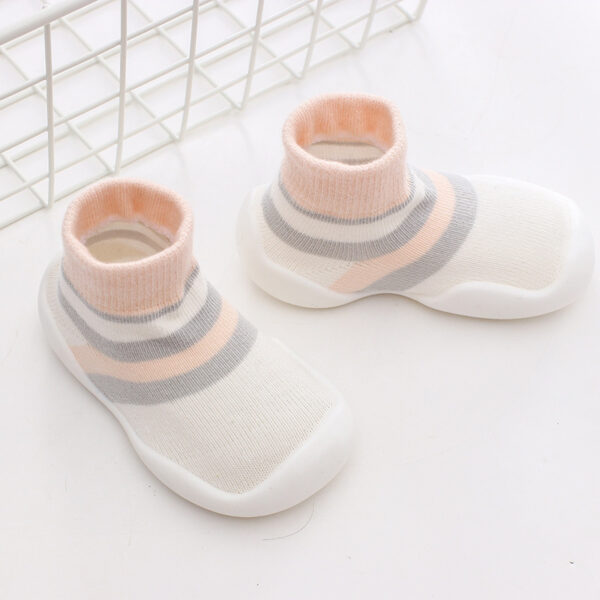 Toddler Silicone Sole Sock Shoes – Anti-Slip & Breathable Indoor Footwear - Image 3