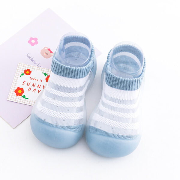 Silicone Sole Baby Sock Shoes – Breathable Ice Silk & Anti-Slip Indoor Fit - Image 7