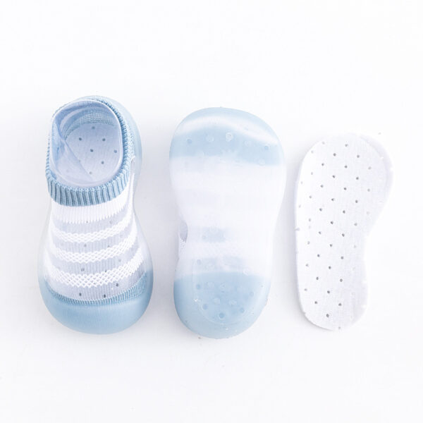 Silicone Sole Baby Sock Shoes – Breathable Ice Silk & Anti-Slip Indoor Fit - Image 9