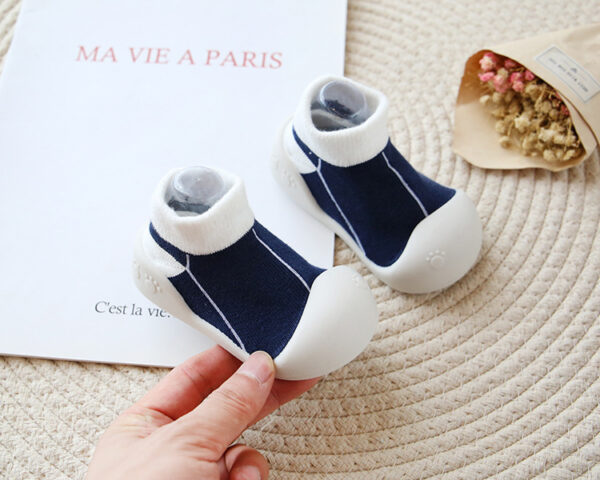 Non-Slip Baby Sock Shoes with Silicone Sole – Soft, Indoor Safe Grip - Image 8