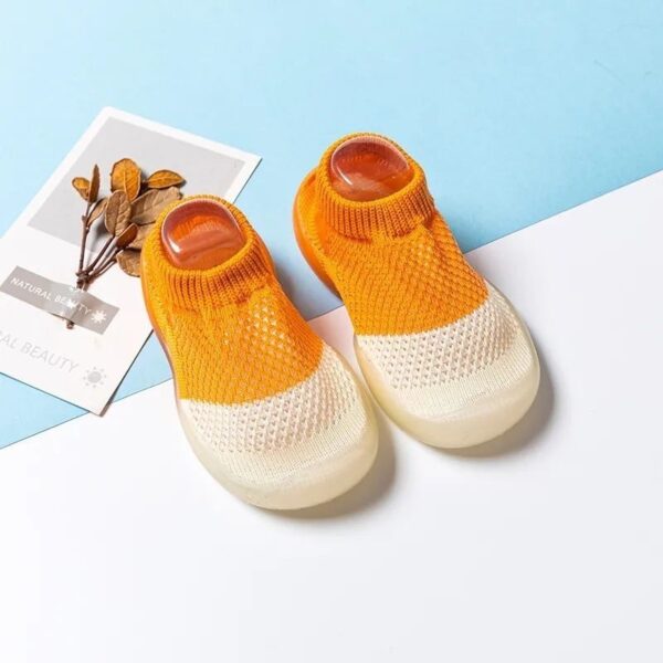 Breathable Mesh Baby Sock Shoes with Silicone Sole – Non-Slip & Lightweight - Image 6