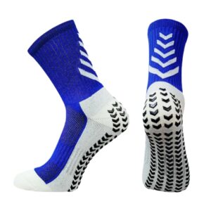 Youth ArrowGrip Mid-Calf Sports Socks (12–15 yrs) – Anti-Slip Silicone Sole