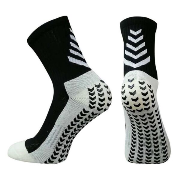 Youth ArrowGrip Mid-Calf Sports Socks (12–15 yrs) – Anti-Slip Silicone Sole - Image 4