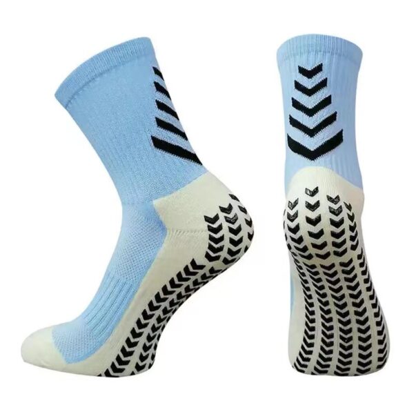 Youth ArrowGrip Mid-Calf Sports Socks (12–15 yrs) – Anti-Slip Silicone Sole - Image 9