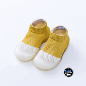 Baby Grip Socks Shoes – Breathable & Non-Slip Soft Sole for Kids