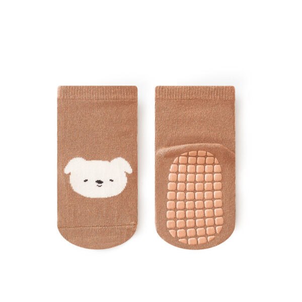 Baby Non-slip Room Cotton Socks with Full Silicone Grip | 0-5 Years - Image 5